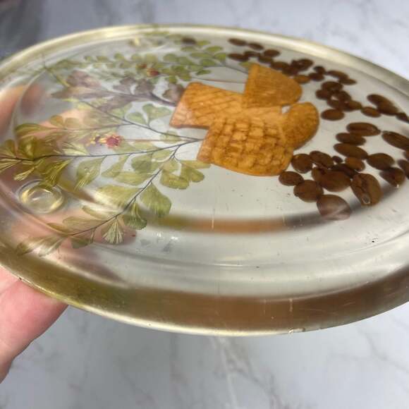 Vintage Coffee Bean Epoxy Trivet - Picture 4 of 6